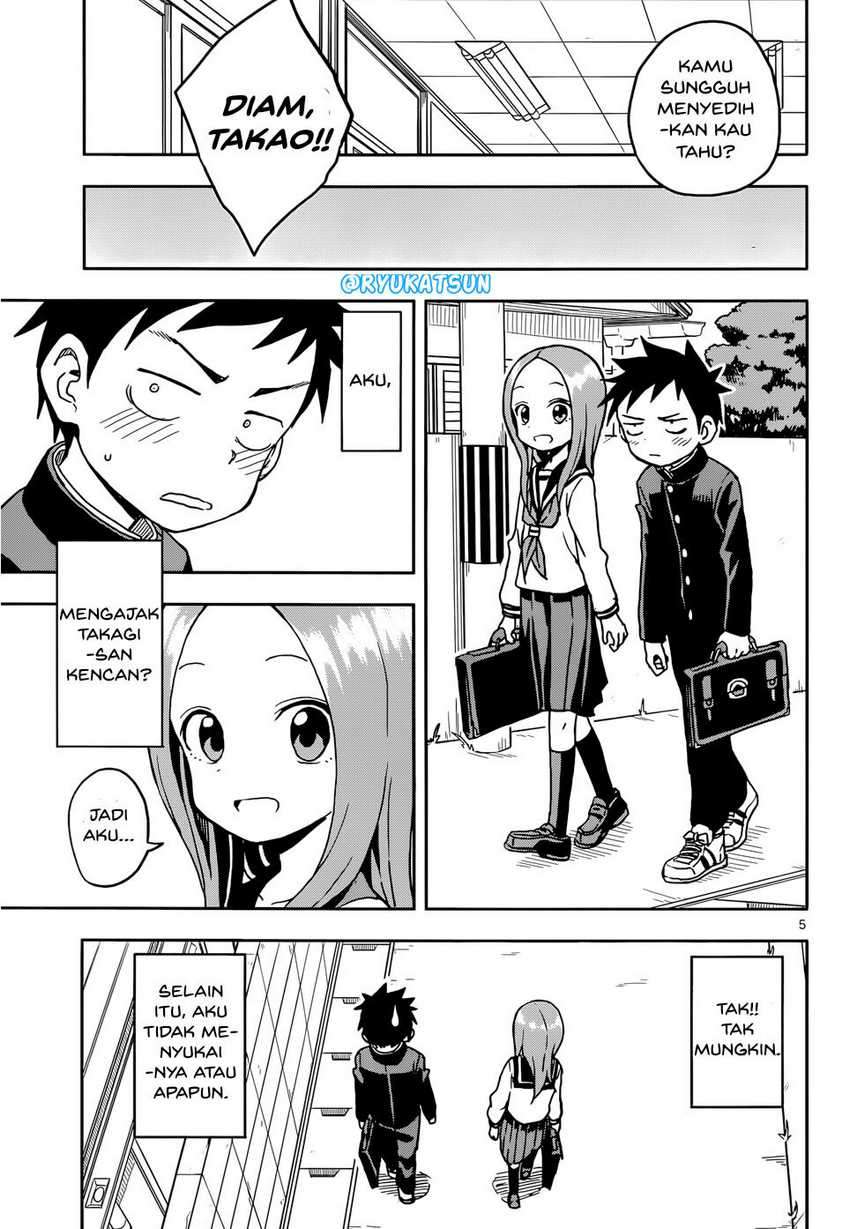 Karakai Jouzu no Takagi-san Chapter 108 Gambar 6