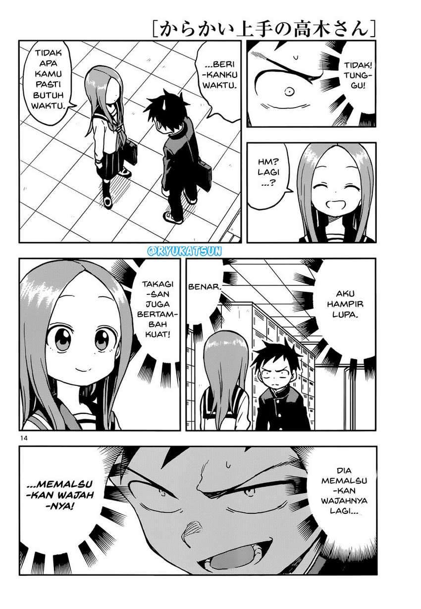 Karakai Jouzu no Takagi-san Chapter 107 Gambar 15