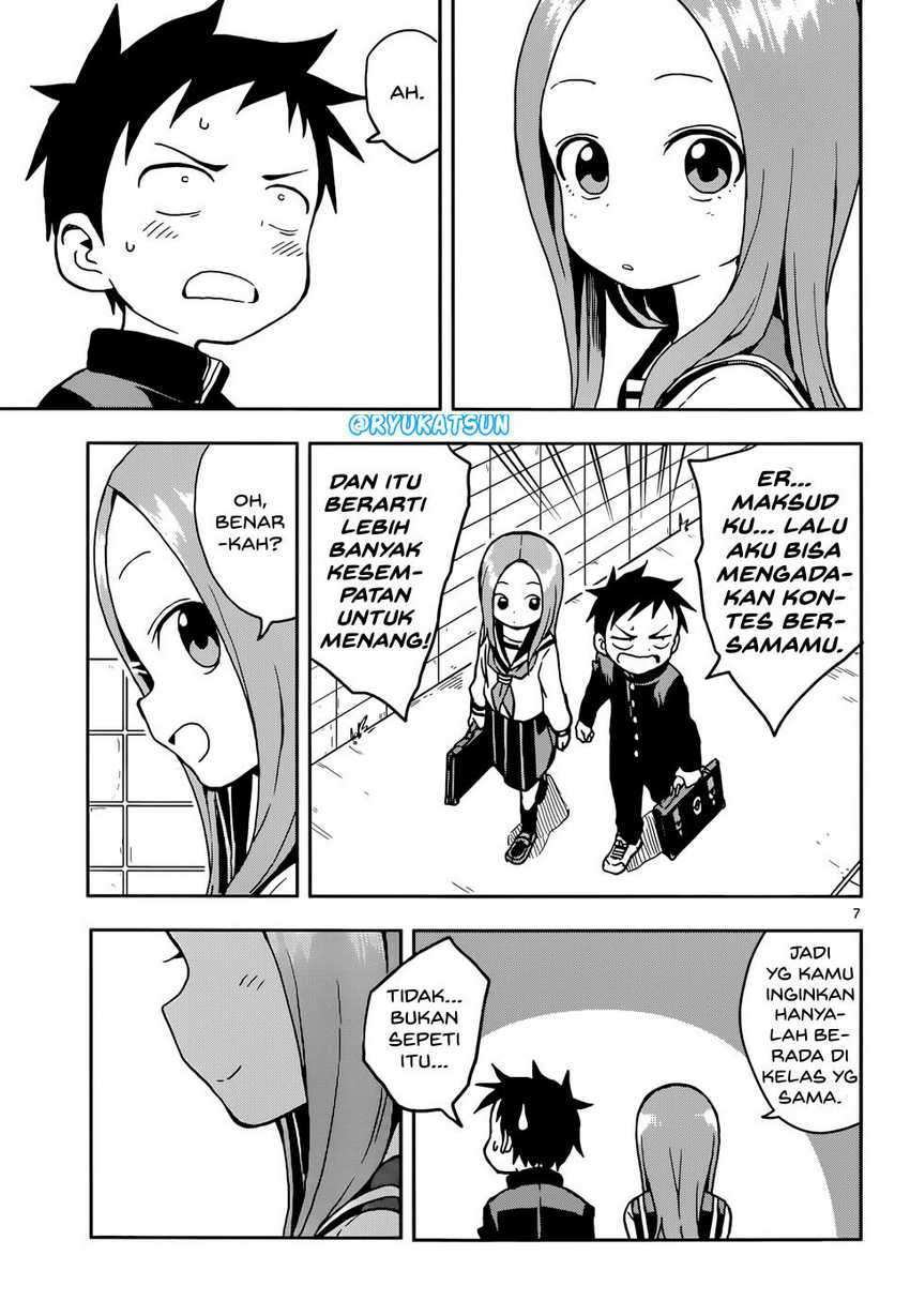 Karakai Jouzu no Takagi-san Chapter 107 Gambar 8