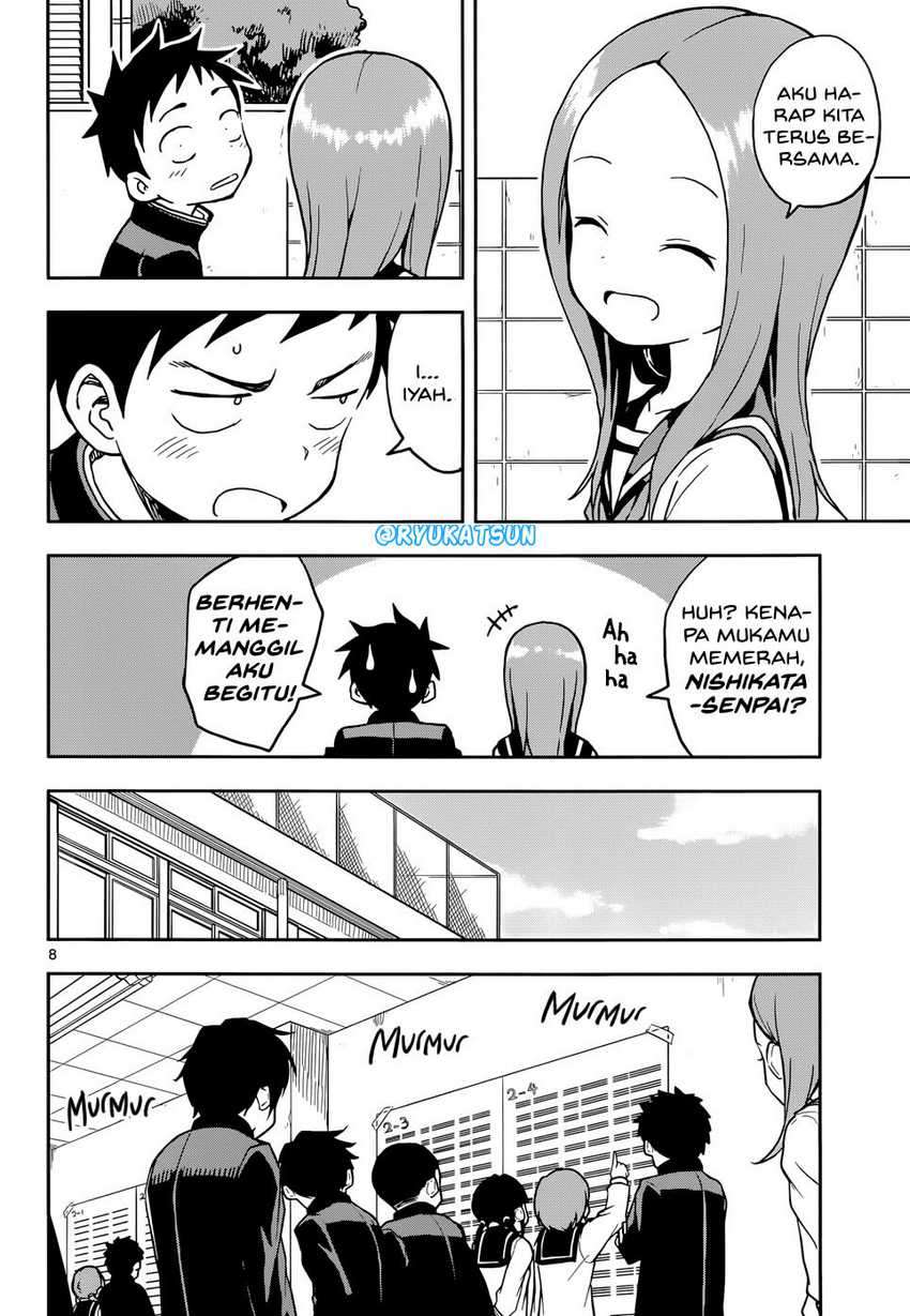 Karakai Jouzu no Takagi-san Chapter 107 Gambar 9