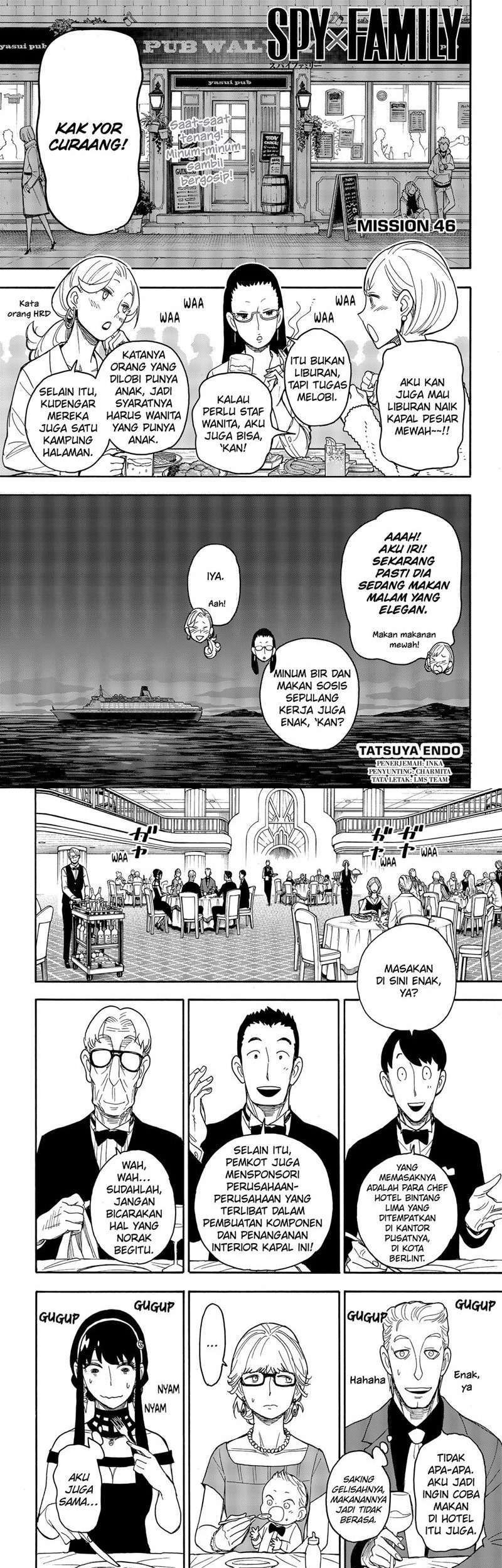 Baca Komik Spy X Family Chapter 46 Gambar 1