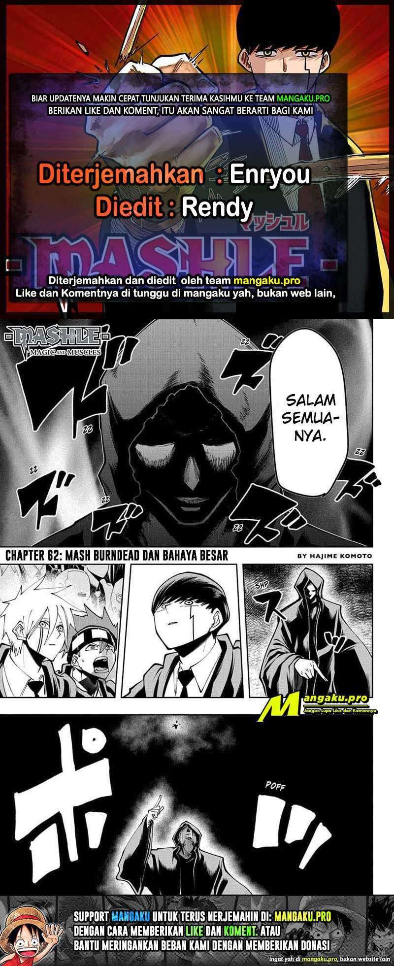 Baca Komik Mashle: Magic and Muscles Chapter 62 Gambar 1