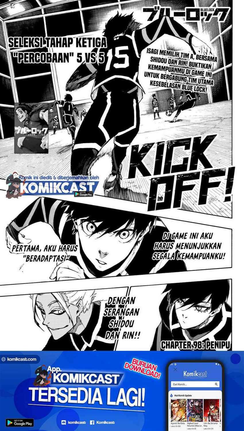 Baca Blue Lock Chapter 98 Gambar 2