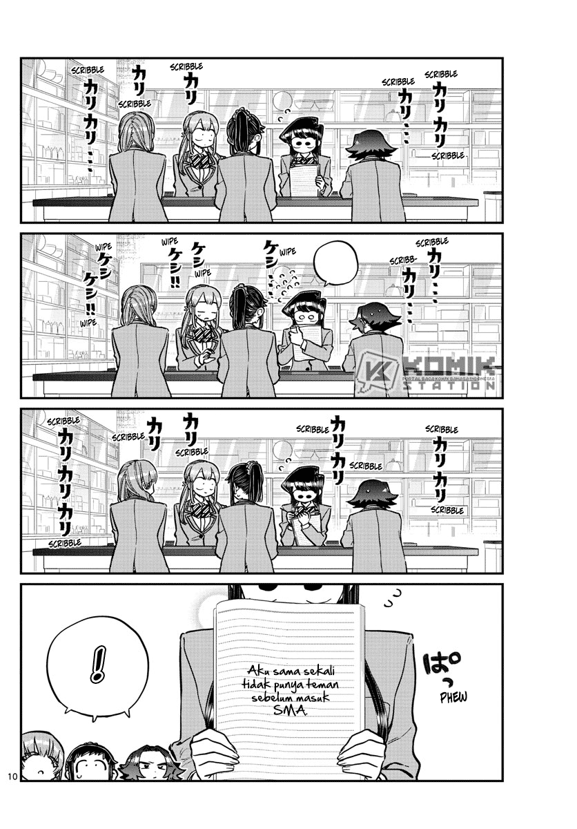 Komi-san wa Komyushou Desu Chapter 252 Gambar 12