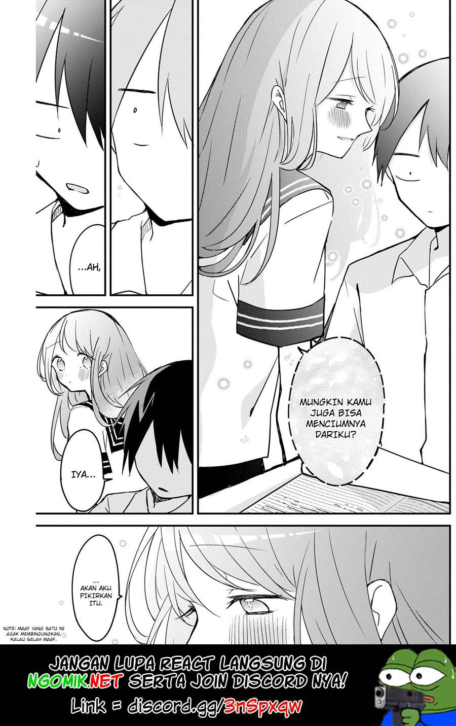 Kubo-san wa Boku (Mobu) wo Yurusanai Chapter 50 Gambar 12