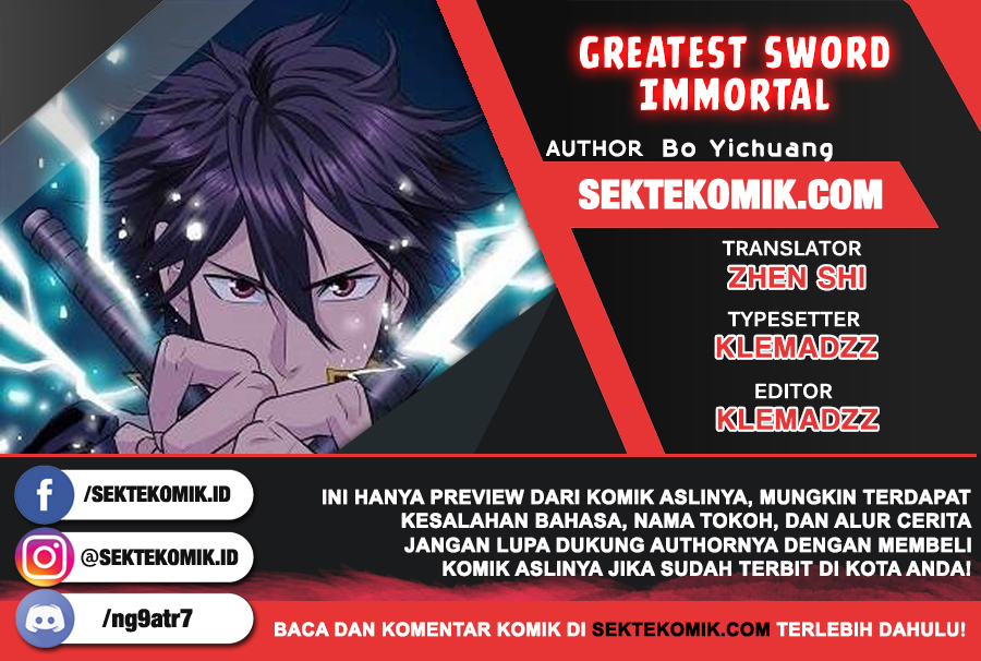Baca Komik Greatest Sword Immortal Chapter 147 Gambar 1