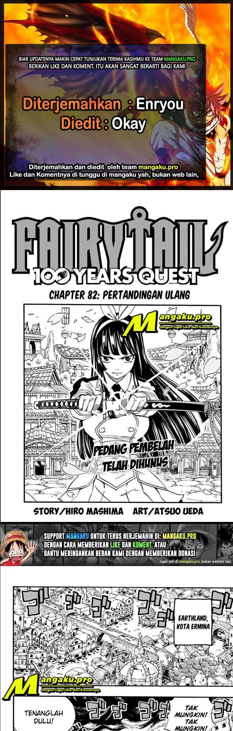 Baca Komik Fairy Tail: 100 Years Quest Chapter 82 Gambar 1
