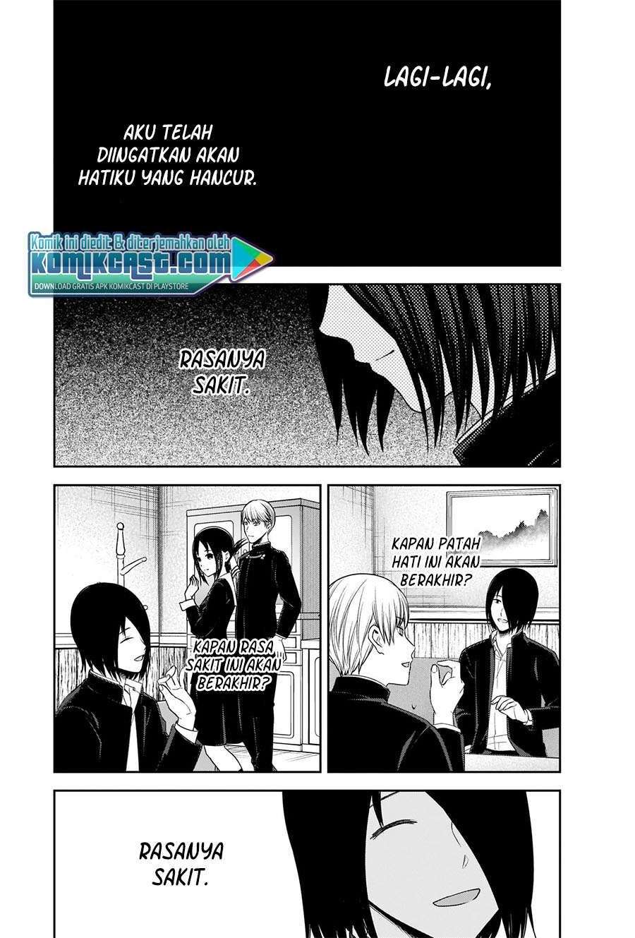Baca Kaguya-sama wa Kokurasetai – Tensai-tachi no Renai Zunousen Chapter 227 Gambar 2