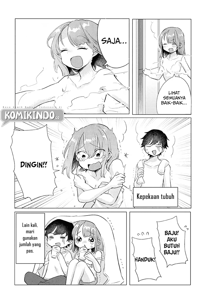 Girlfriend Who Absolutely Doesn’t Want to Take a Bath VS Boyfriend Who Absolutely Wants Her to Take a Bath Chapter 13 Gambar 7