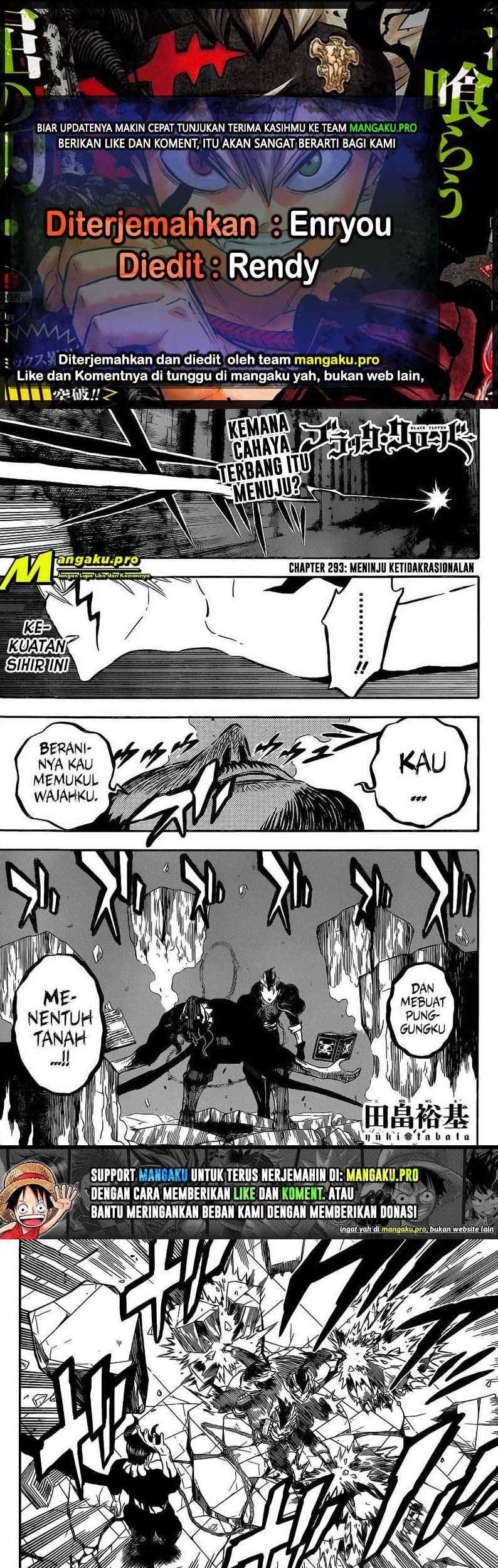 Baca Komik Black Clover Chapter 293 Gambar 1