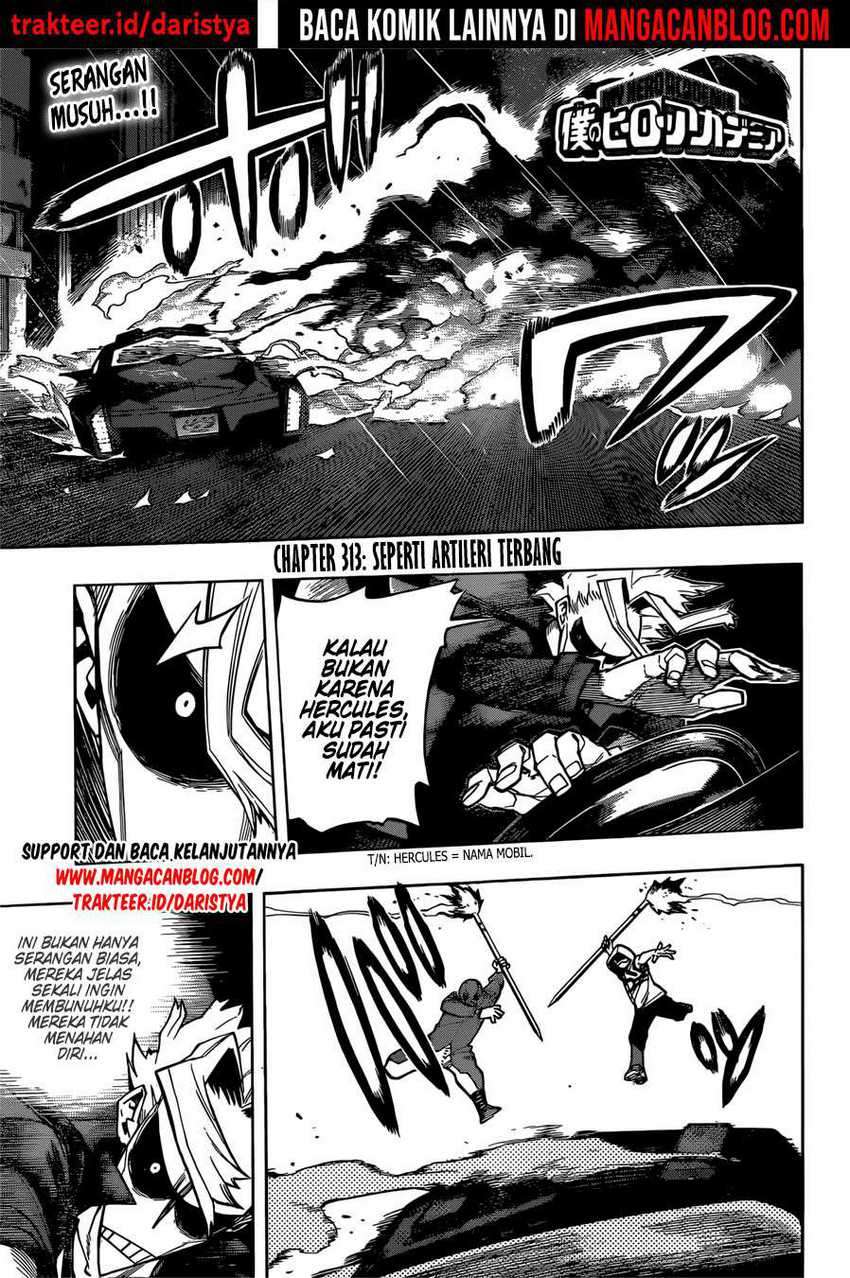 Baca Komik Boku no Hero Academia Chapter 313 Gambar 1