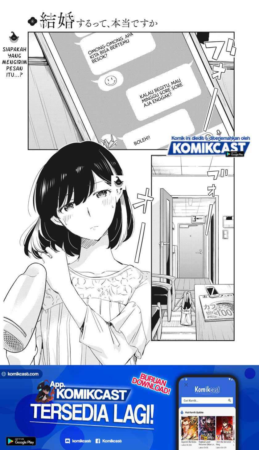 Kekkon Surutte, Hontou Desu Ka? Chapter 35 Gambar 3
