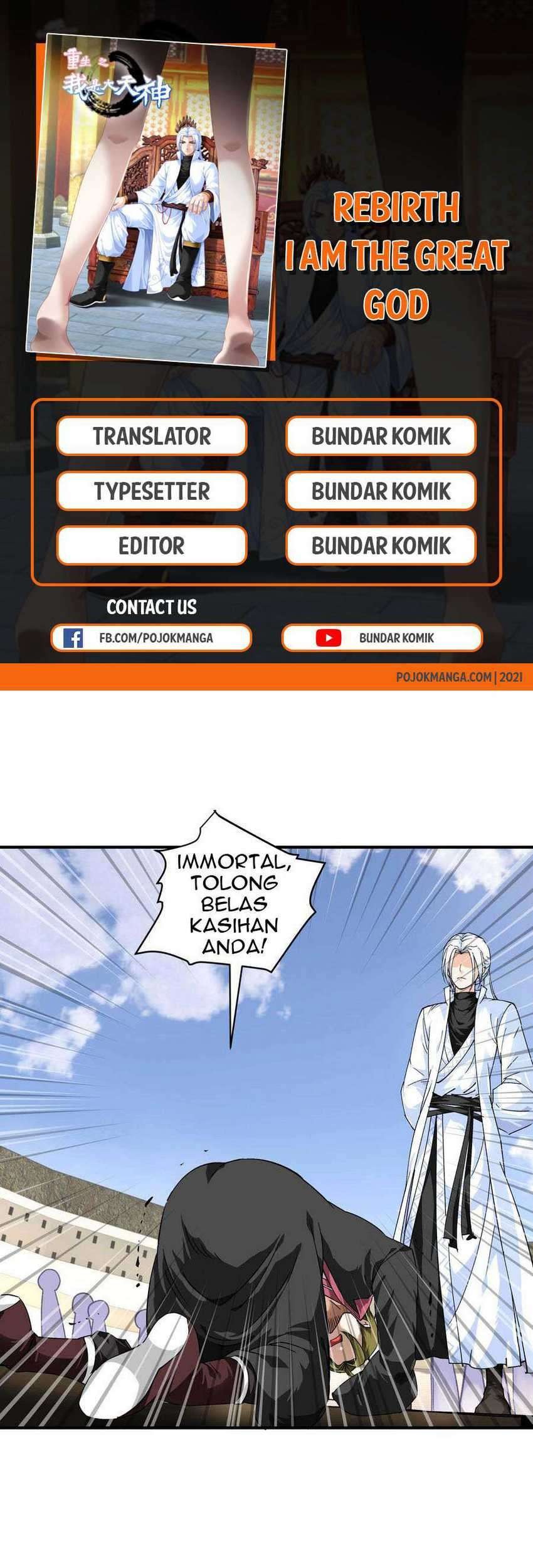 Baca  Rebirth I Am The Great God Chapter 73 Gambar 2