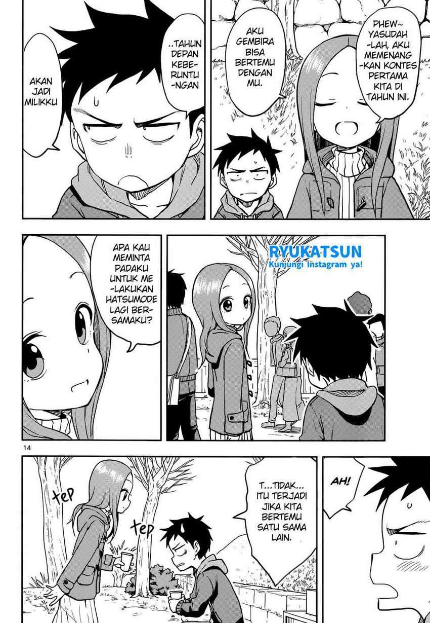 Karakai Jouzu no Takagi-san Chapter 116 Gambar 18
