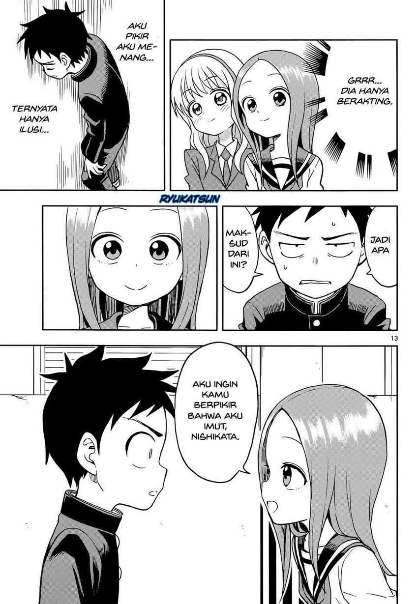 Karakai Jouzu no Takagi-san Chapter 114 Gambar 14