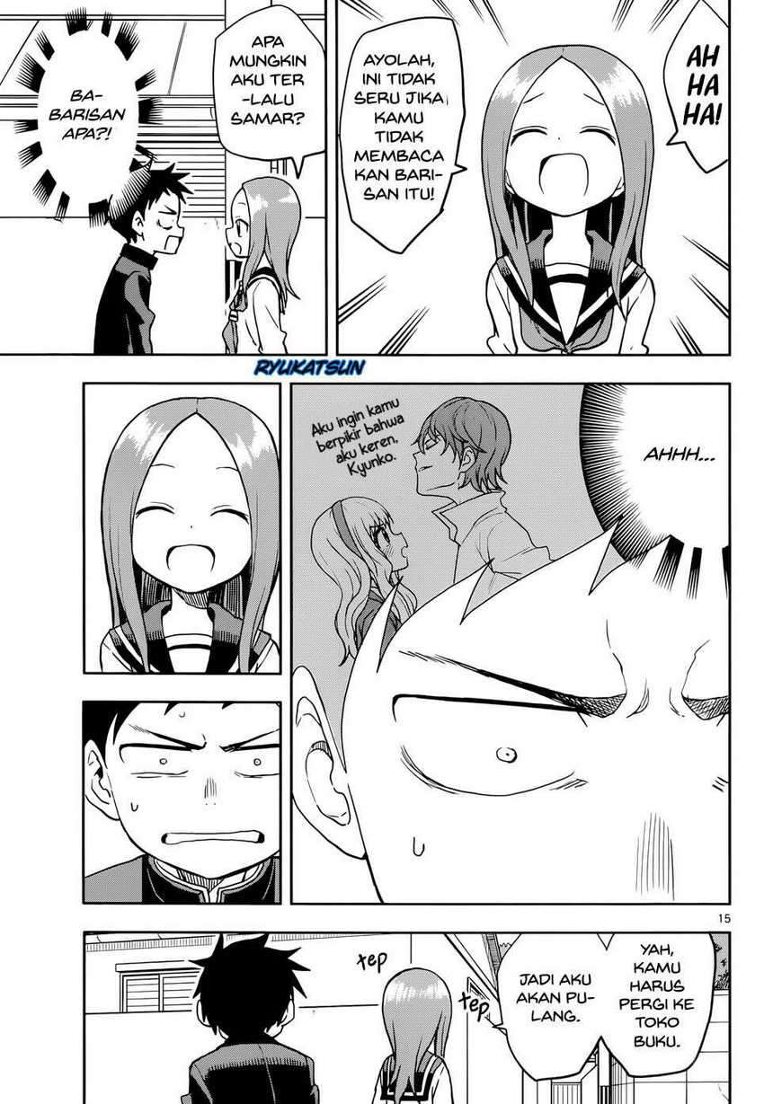Karakai Jouzu no Takagi-san Chapter 114 Gambar 16