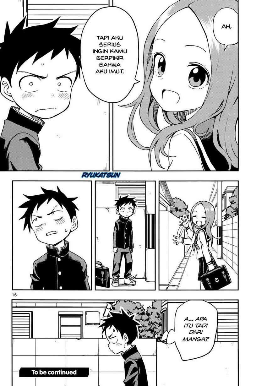Karakai Jouzu no Takagi-san Chapter 114 Gambar 17