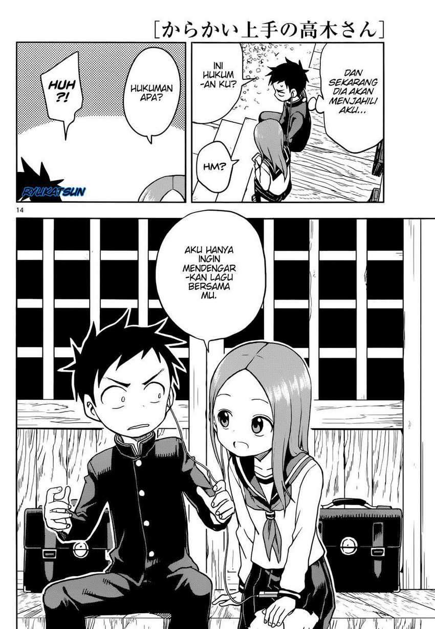 Karakai Jouzu no Takagi-san Chapter 113 Gambar 15