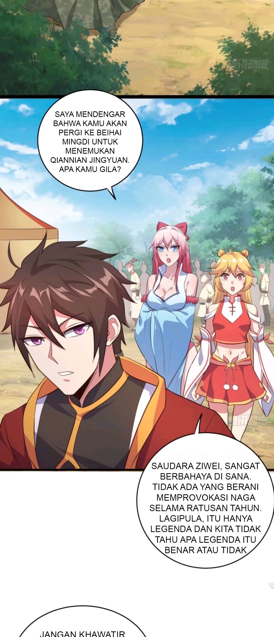 My Harem Depend on Drawing Chapter 45 Gambar 4