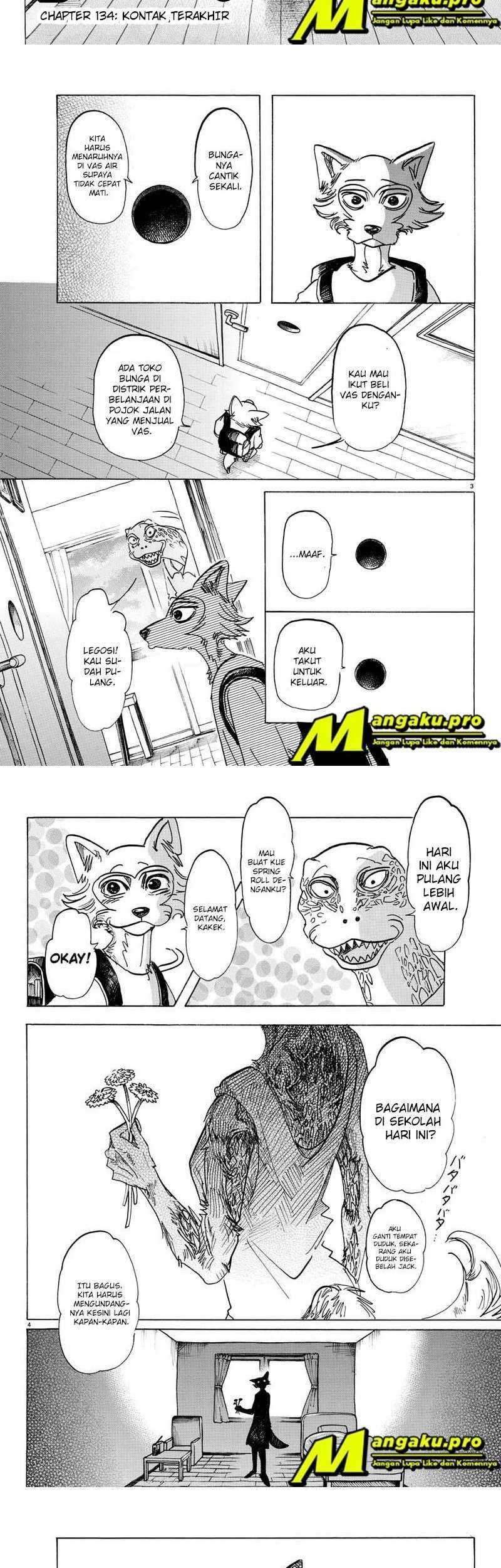 Beastars Chapter 134 Gambar 3