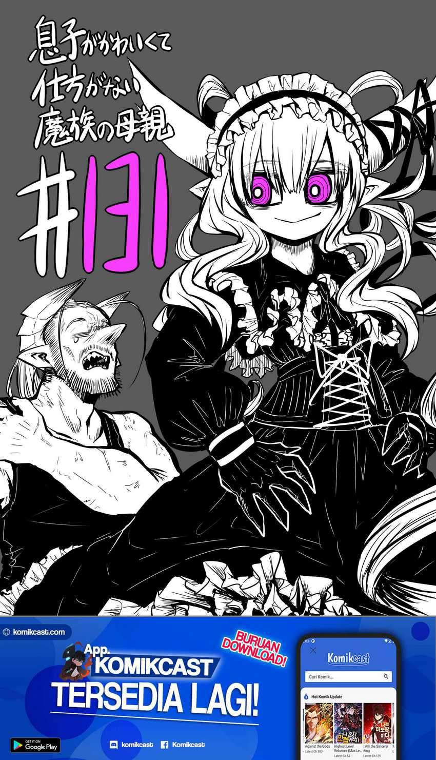Baca  Musuko ga Kawaikute Shikataganai Mazoku no Hahaoya Chapter 131 Gambar 2