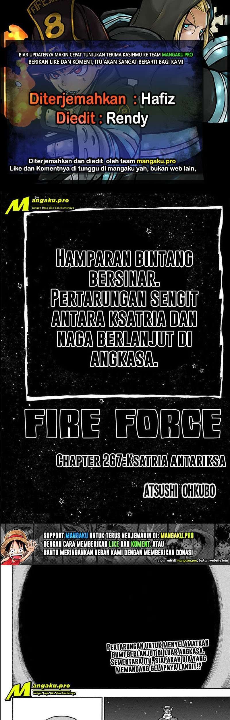 Baca Komik Fire Brigade of Flames Chapter 267 Gambar 1
