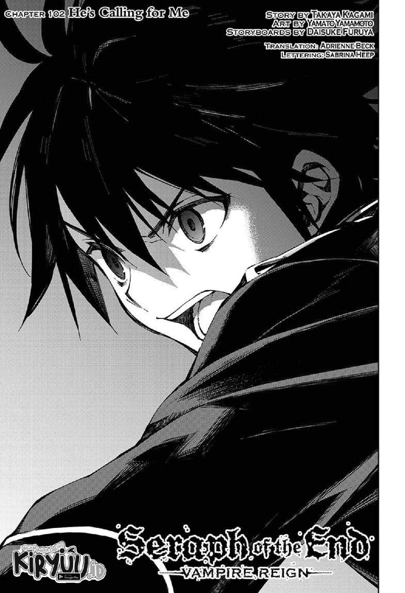 Owari no Seraph Chapter 102 Gambar 3