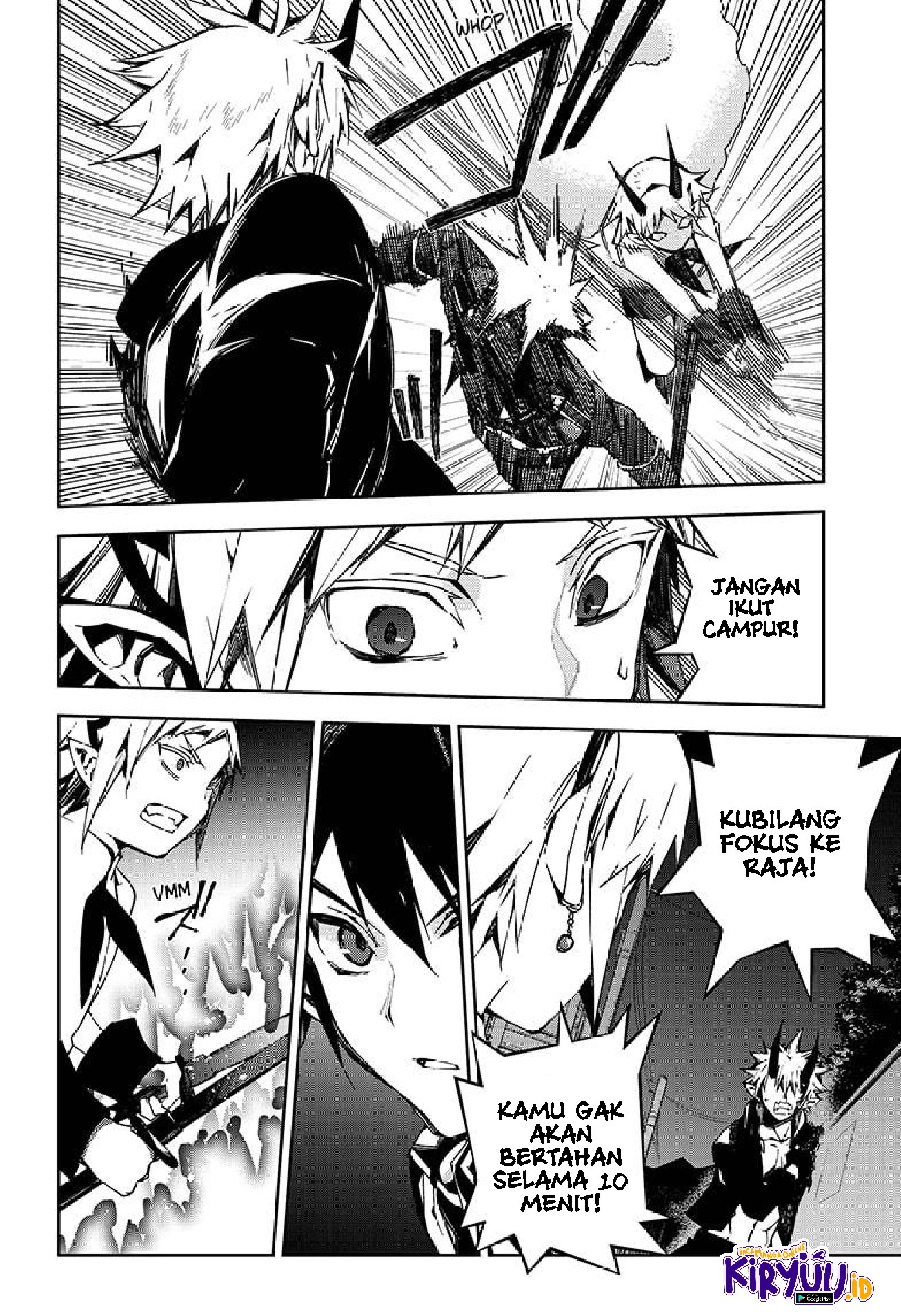 Owari no Seraph Chapter 102 Gambar 25