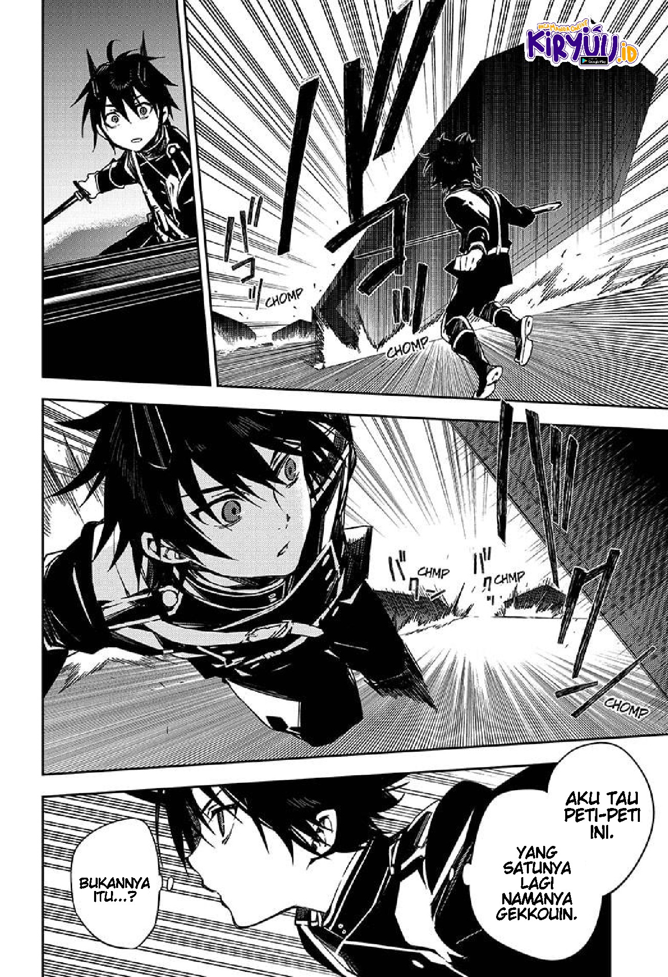 Owari no Seraph Chapter 102 Gambar 29