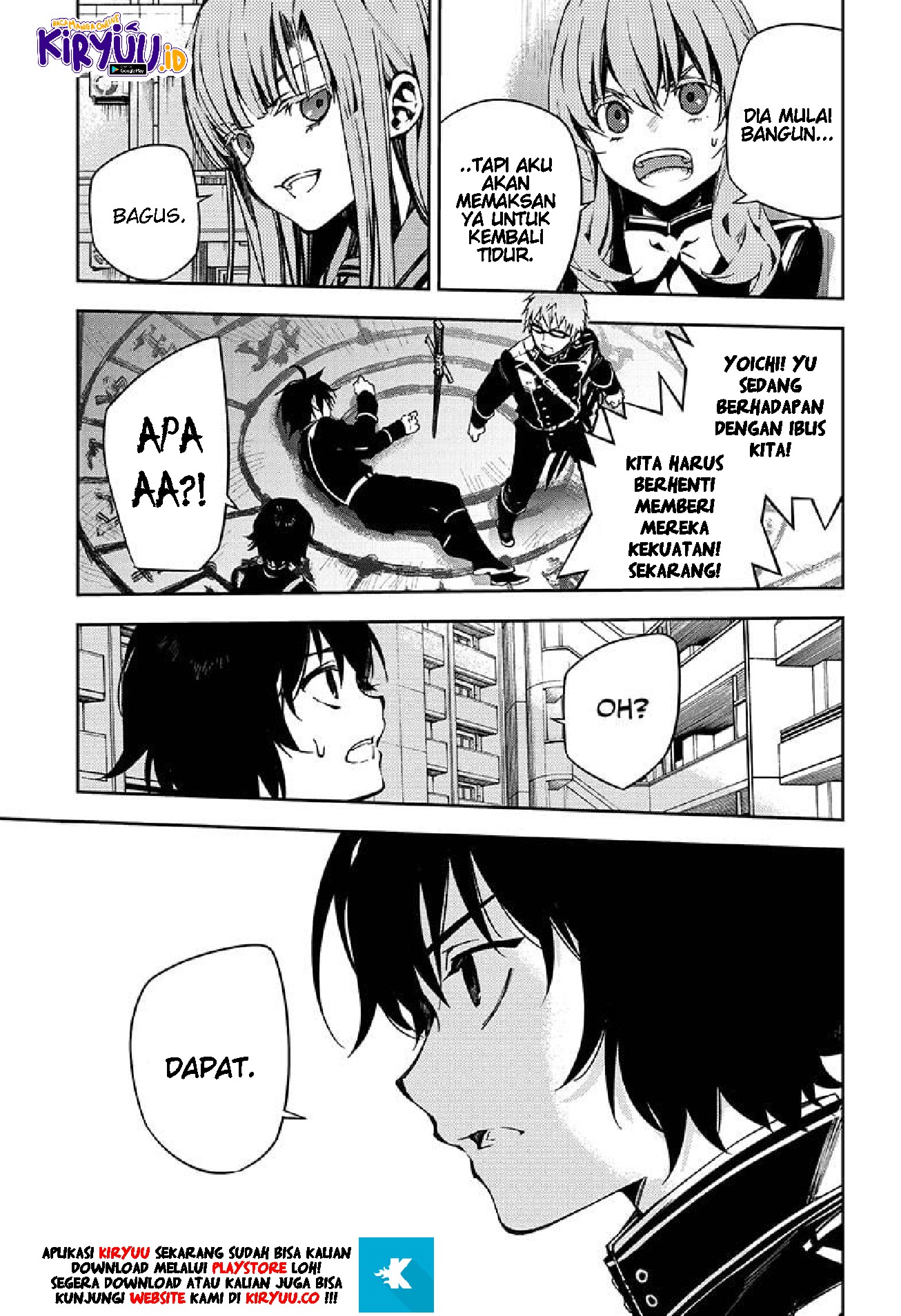 Owari no Seraph Chapter 102 Gambar 36