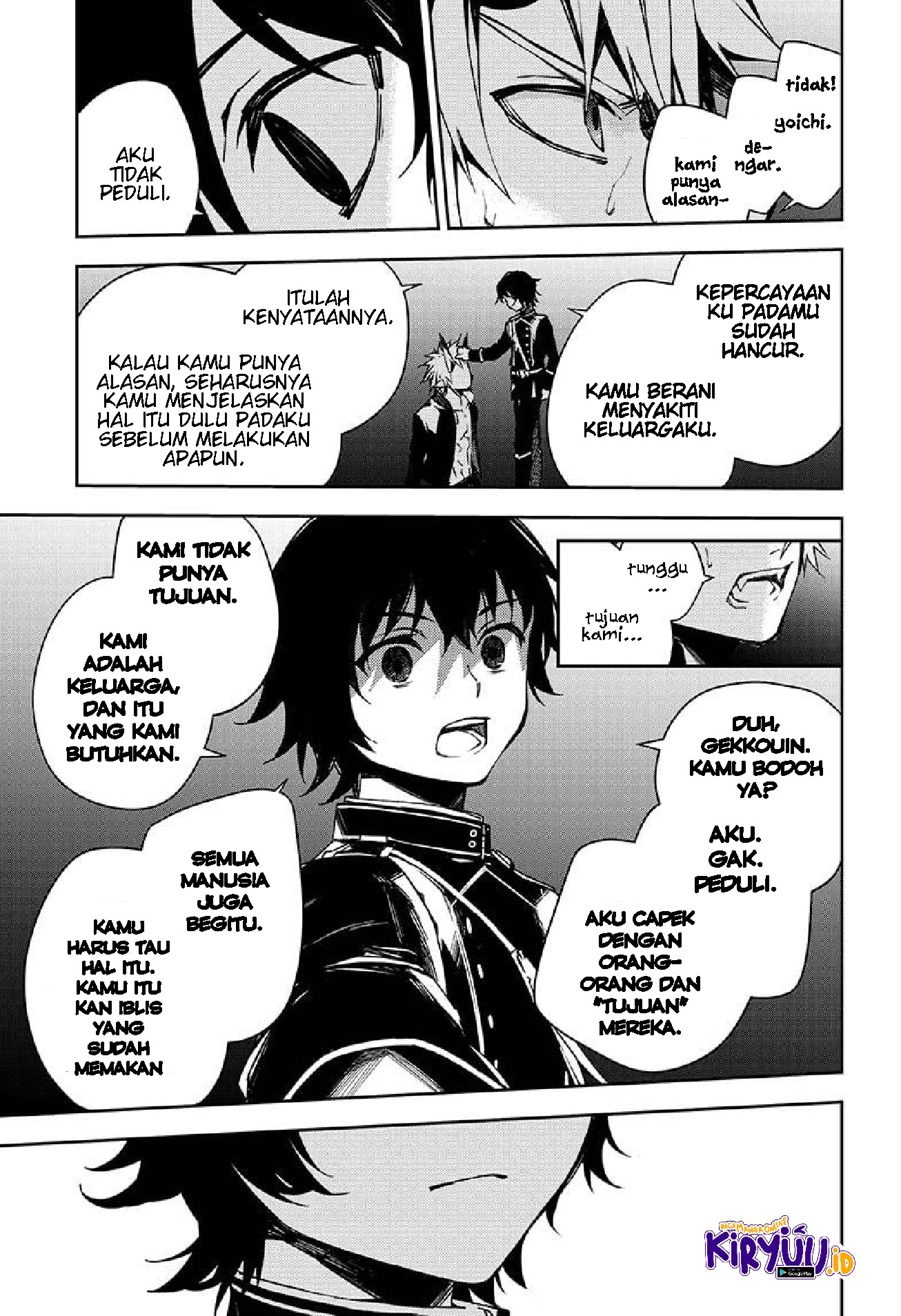 Owari no Seraph Chapter 102 Gambar 38
