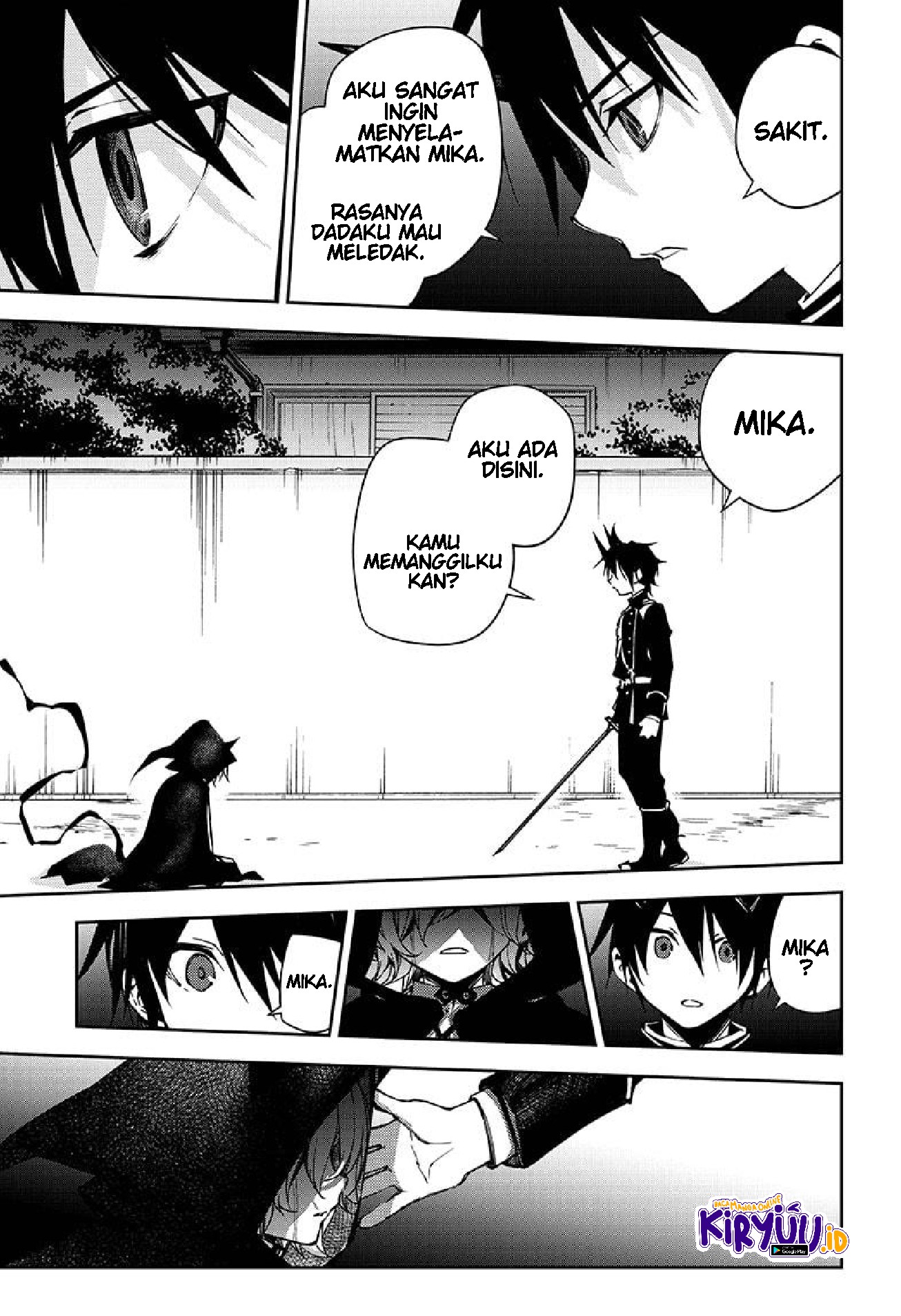 Owari no Seraph Chapter 102 Gambar 40