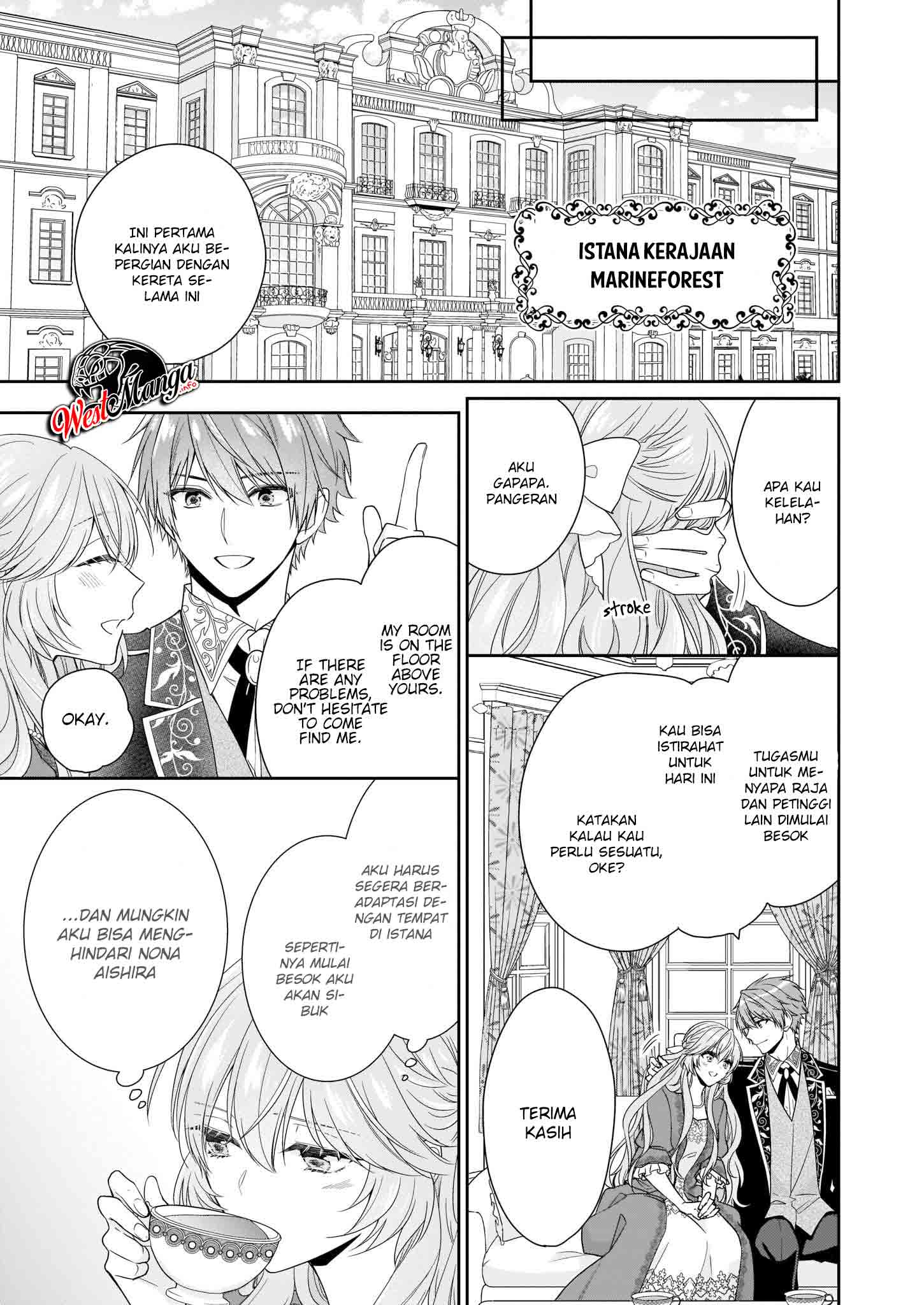 Akuyaku Reijou wa Ringoku no Outaishi ni Dekiai sareru Chapter 14 Gambar 11