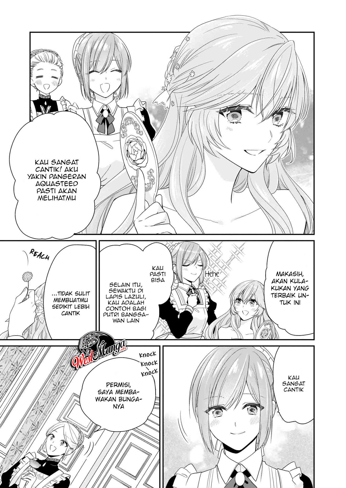 Akuyaku Reijou wa Ringoku no Outaishi ni Dekiai sareru Chapter 14 Gambar 18