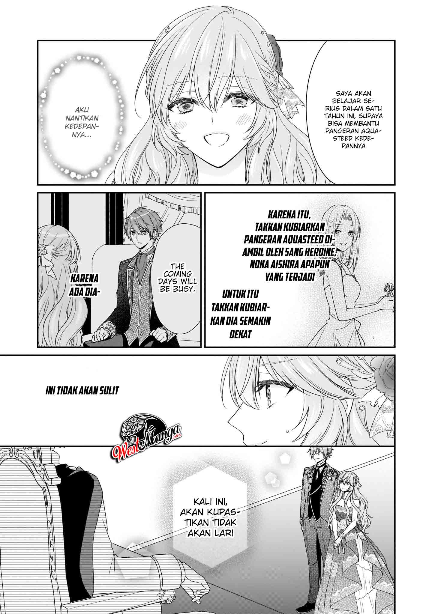 Akuyaku Reijou wa Ringoku no Outaishi ni Dekiai sareru Chapter 14 Gambar 27