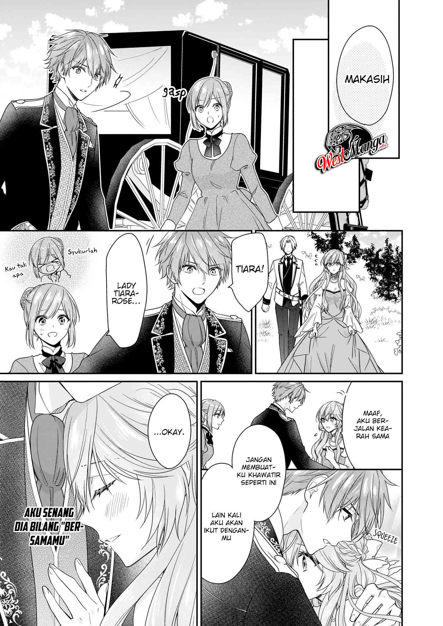 Akuyaku Reijou wa Ringoku no Outaishi ni Dekiai sareru Chapter 14 Gambar 9