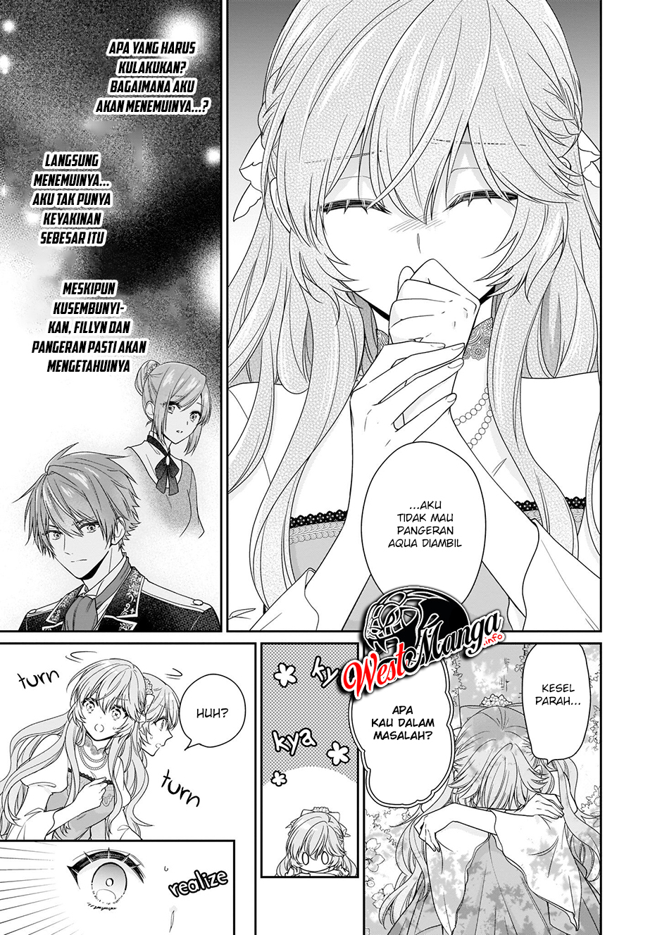 Akuyaku Reijou wa Ringoku no Outaishi ni Dekiai sareru Chapter 13 Gambar 33