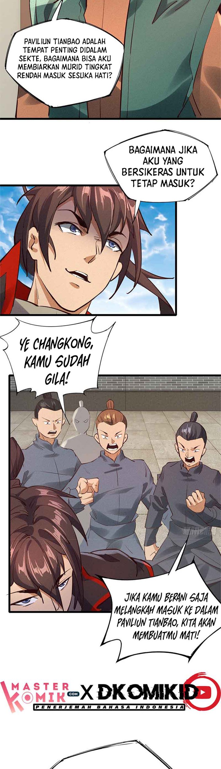 I am a God Alone Chapter 35 Gambar 27