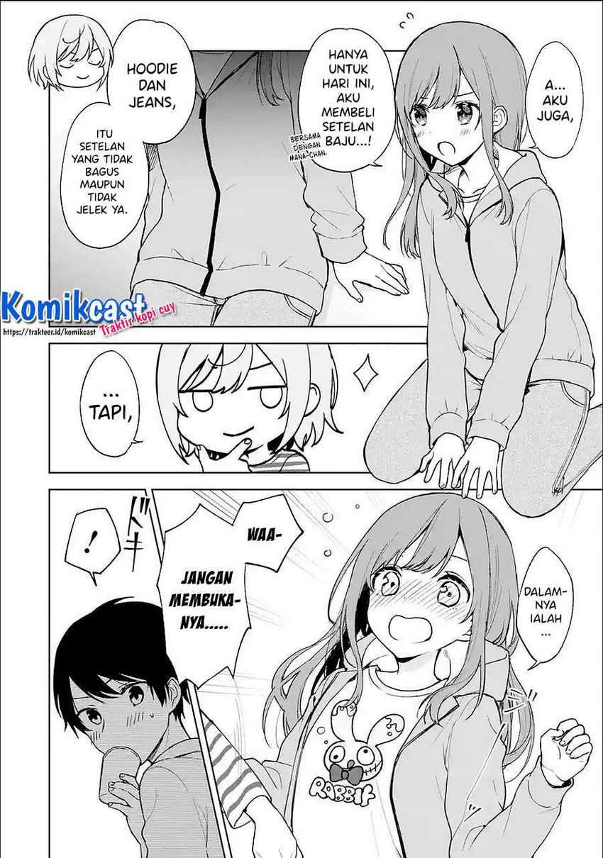 Chikan Saresou ni Natteiru S-kyuu Bishoujo wo Tasuketara Tonari no Seki no Osanajimi datta Chapter 26.1 Gambar 13