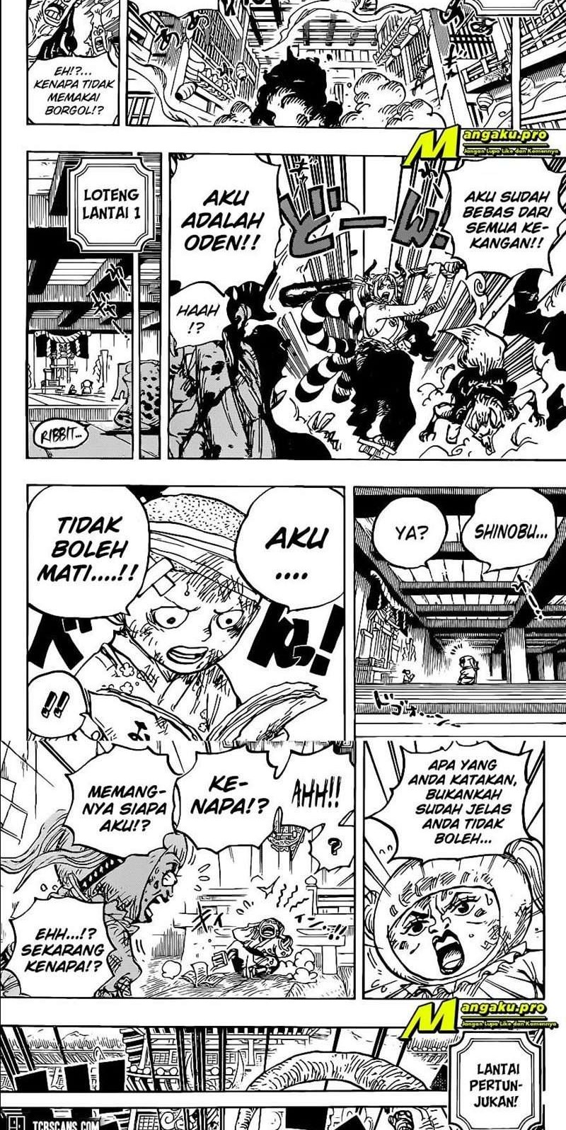 One Piece Chapter 1014 Gambar 3