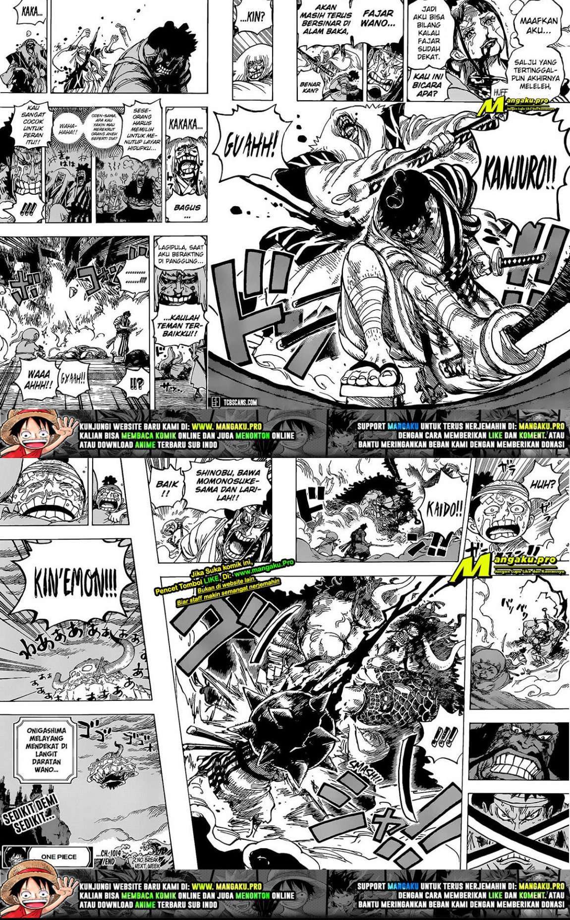 One Piece Chapter 1014 HD Gambar 7