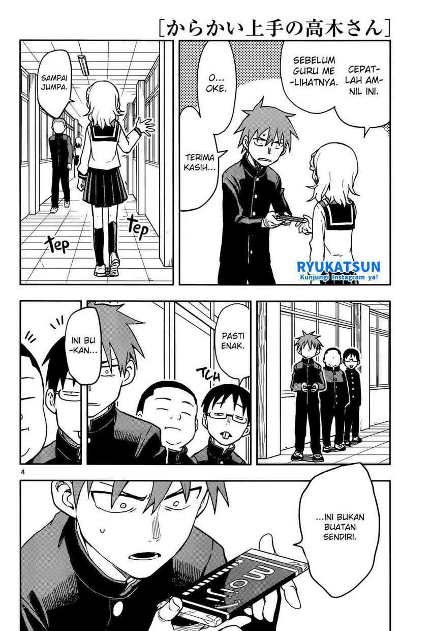 Karakai Jouzu no Takagi-san Chapter 119 Gambar 5