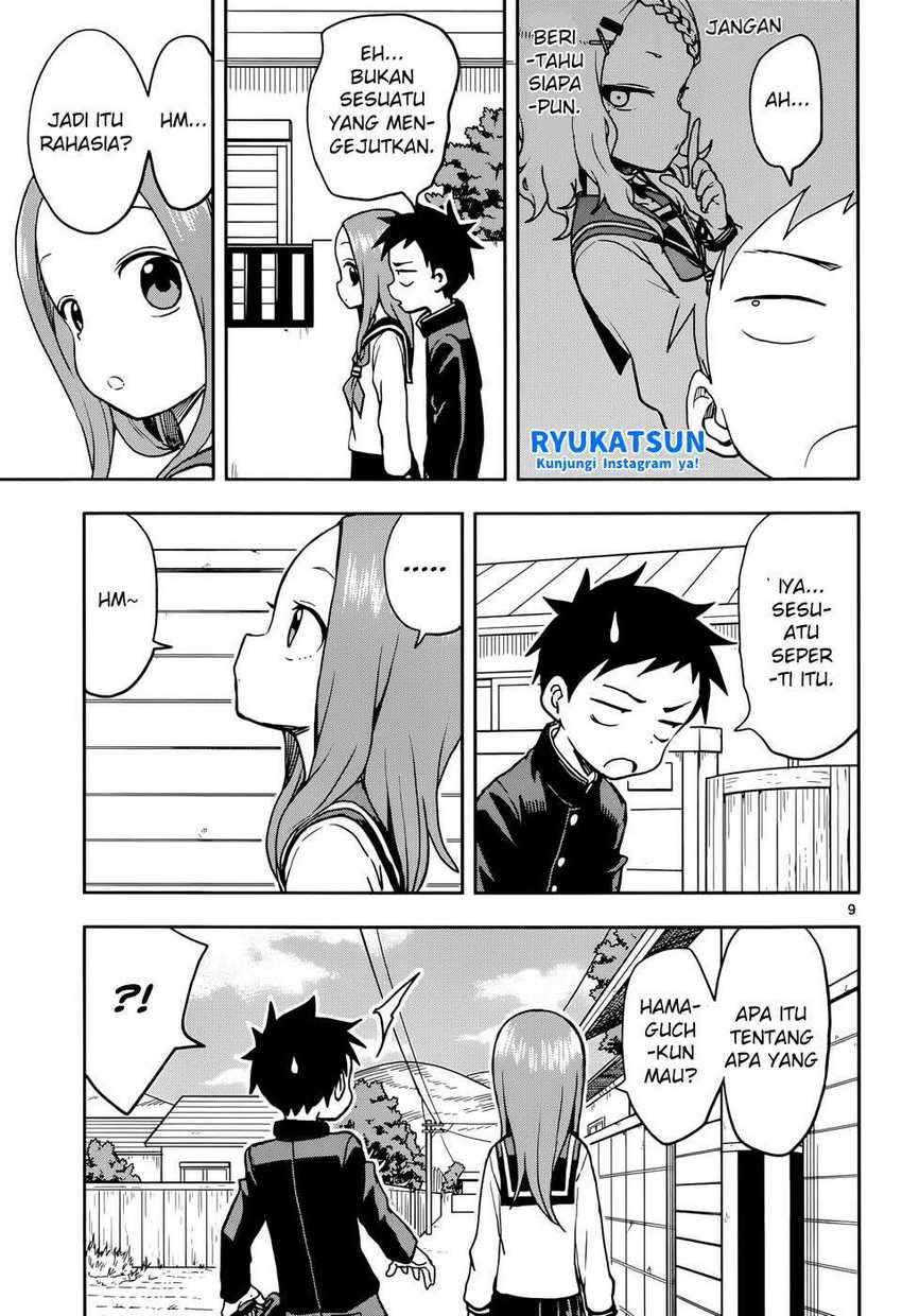 Karakai Jouzu no Takagi-san Chapter 118 Gambar 10