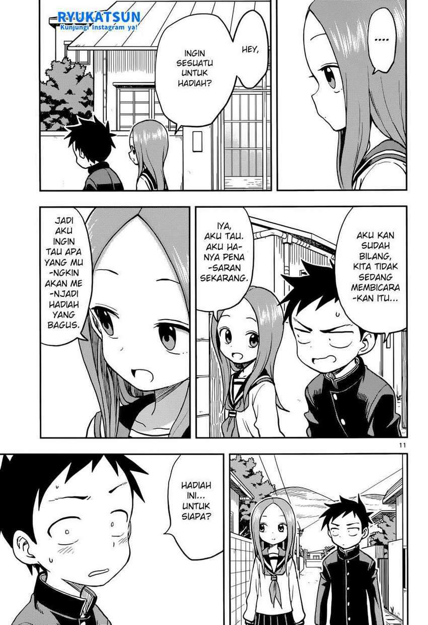 Karakai Jouzu no Takagi-san Chapter 118 Gambar 12