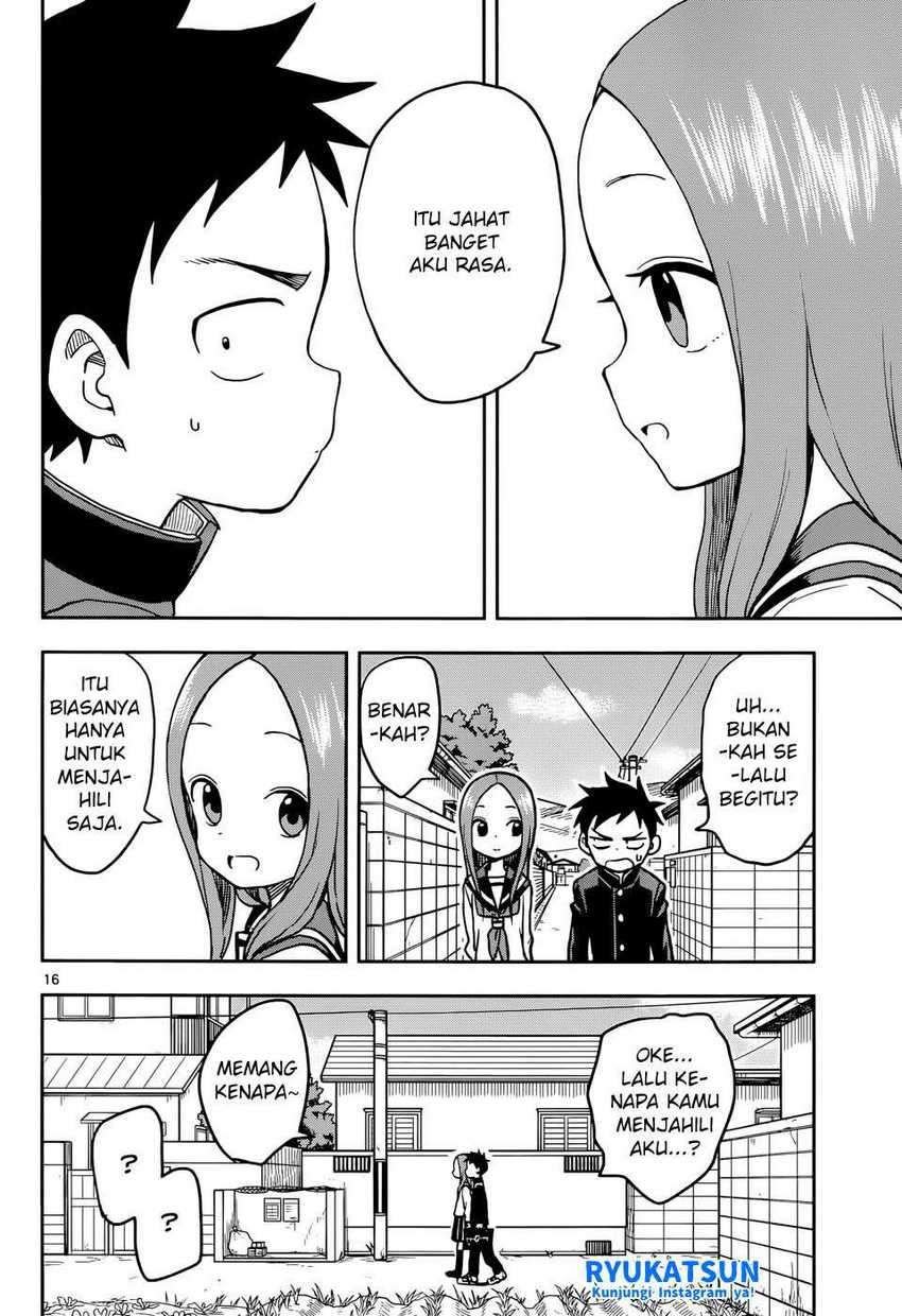 Karakai Jouzu no Takagi-san Chapter 118 Gambar 17