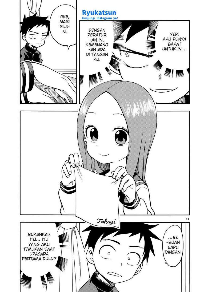 Karakai Jouzu no Takagi-san Chapter 117 Gambar 13