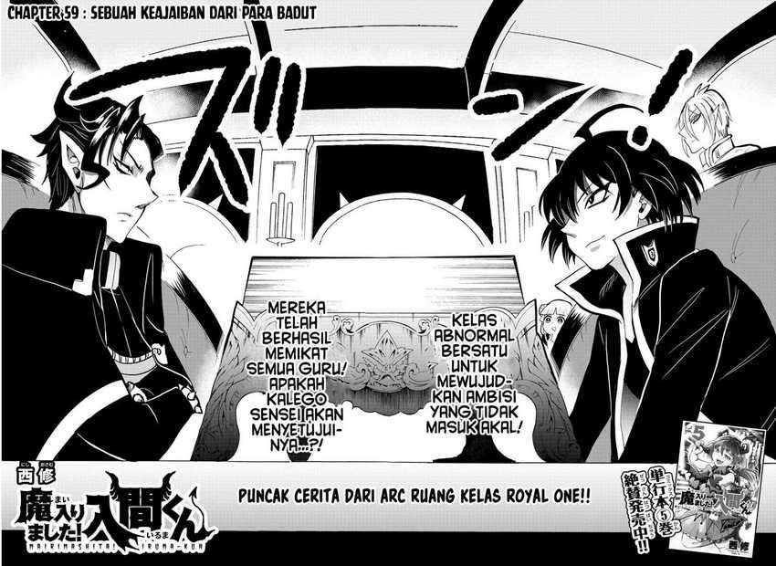 Baca Mairimashita! Iruma-kun Chapter 59 Gambar 2