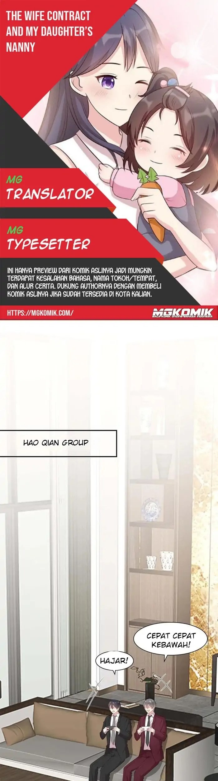 Baca Komik The Wife Contract and My Daughter’s Nanny Chapter 157 Gambar 1