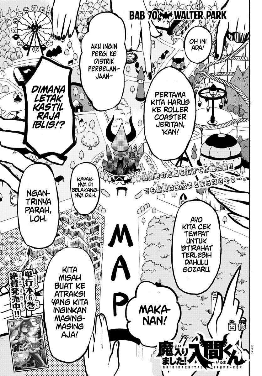Baca Komik Mairimashita! Iruma-kun Chapter 70 Gambar 1