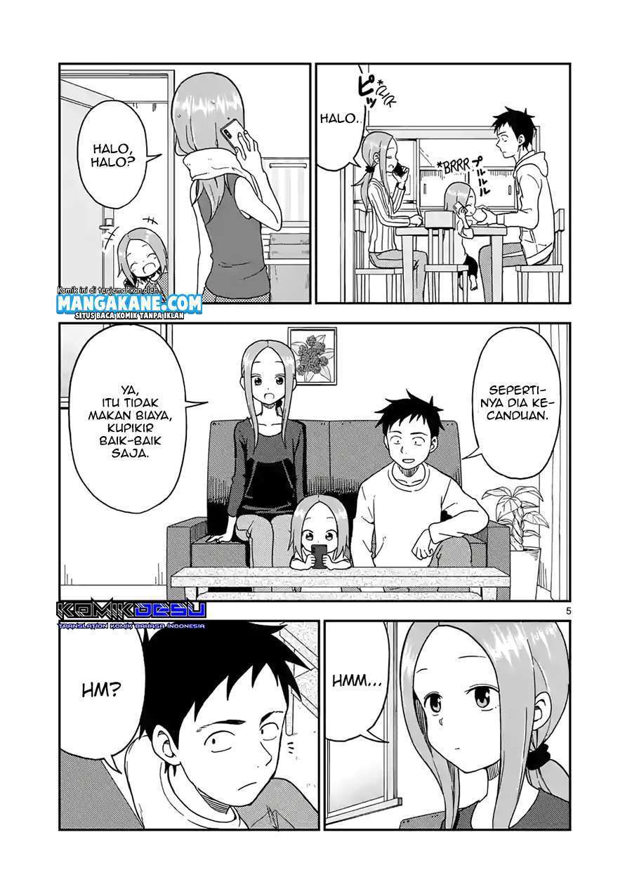 Karakai Jouzu no (Moto) Takagi-san Chapter 87 Gambar 6